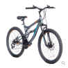 Bicicleta Best Corvus 24 Doble Susp. Aro 24 Niño Acero 18v.