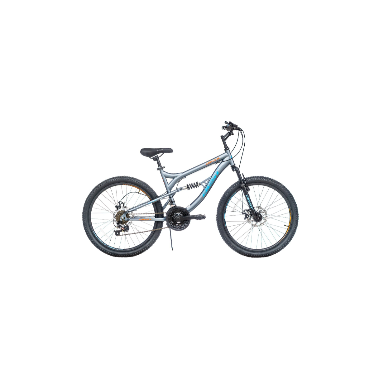 Bicicleta Best Corvus 24 Doble Susp. Aro 24 Niño Acero 18v.