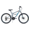 Bicicleta Best Corvus 24 Doble Susp. Aro 24 Niño Acero 18v.
