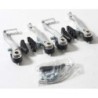Herraduras V-Brake ALUMIN Tuerca Plateada CH
