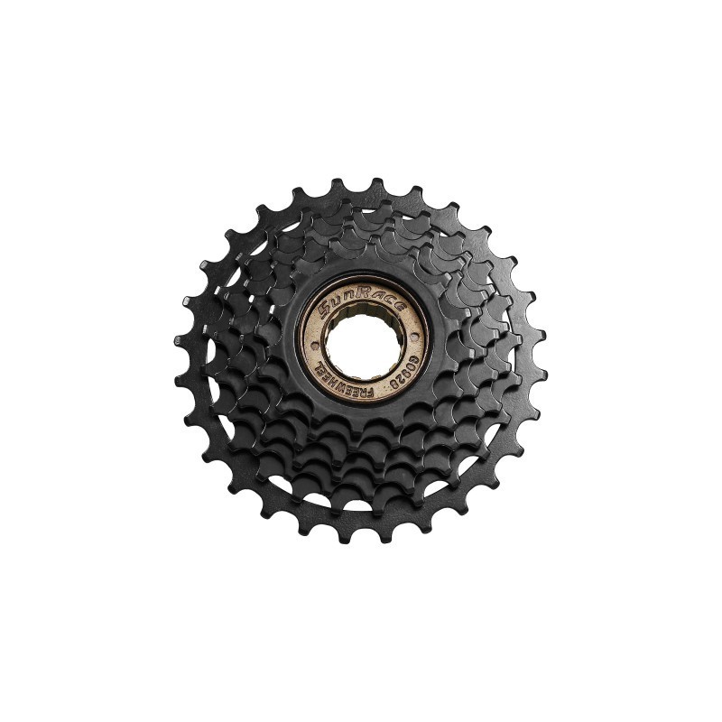 Piñón Sun Race Atornillado MFM05 14-28 6V Negro