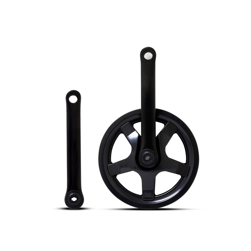 Volante 36T x 152mm Acero Negro China
