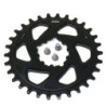 Corona Prowheel Narrow Wide DM3 3mm Offset Aluminio Negro 30T