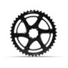 Corona FUNN One Up HG Aluminio Negro 42TT