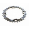 Corona e13 Volante Triple 104BCD Aluminio Negro 32T
