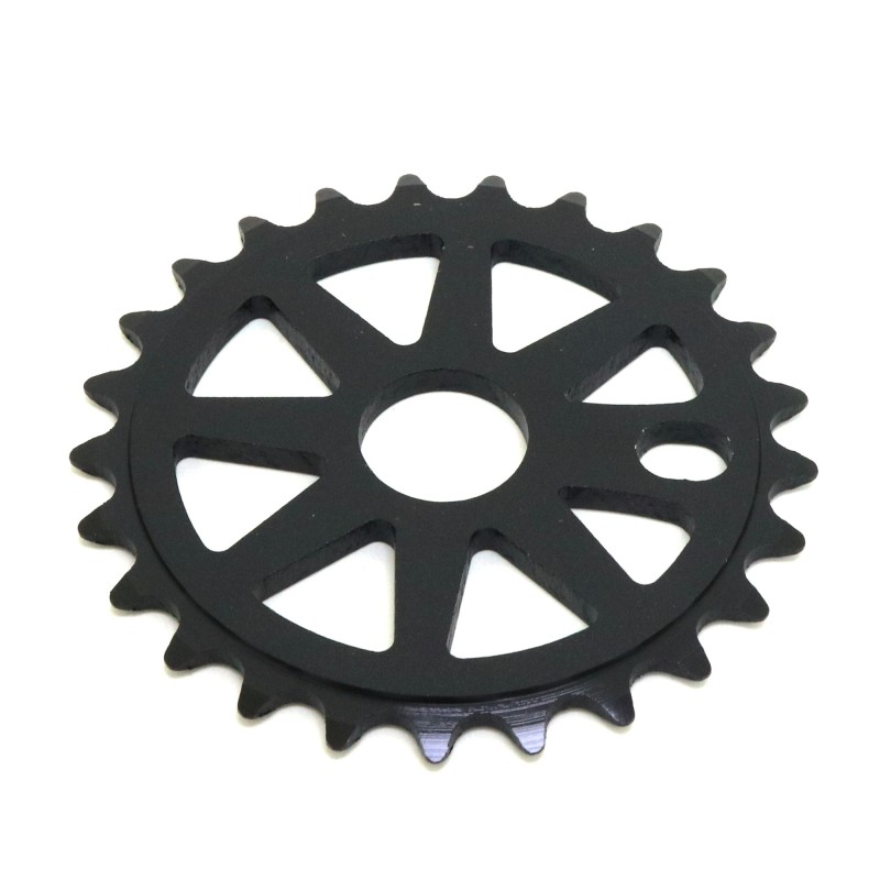 Corona SHUN BMX 1/2x1/8" Aluminio Negro 25T