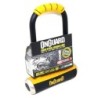 Candado OnGuard Llave U-Lock Pitbull Medium 90X175mm Amarillo