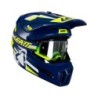 Kit Leatt Casco Moto 3.5 Antiparra 4.5 V24 Azul XL 61-62cm
