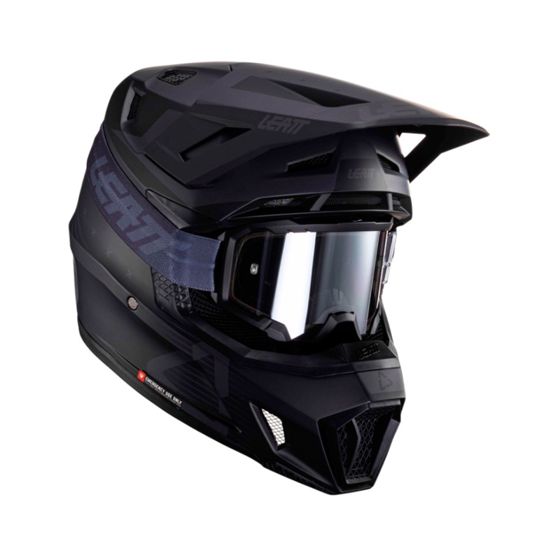 Kit Leatt Casco Moto 7.5 Antiparra 4.5 V24 Stealth XL 61-62cm