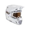Kit Leatt Casco Moto 8.5 Antiparra 5.5 V25 Blanco L 59-60cm