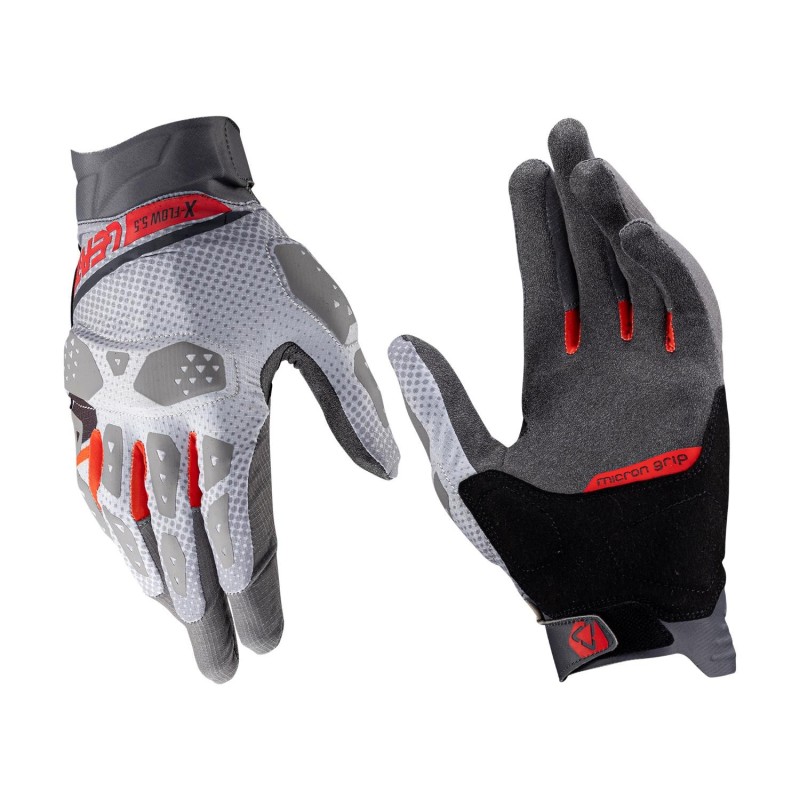 Guantes Leatt Moto ADV Cortos X-Flow 5.5 V25 Mist L EU9 US10