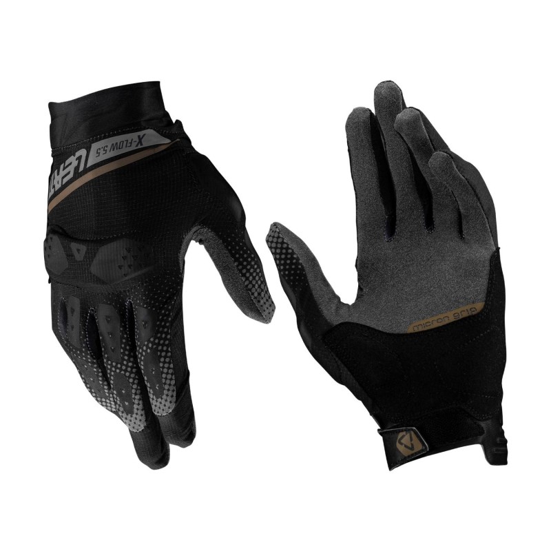 Guantes Leatt Moto ADV Cortos X-Flow 5.5 V25 Stealth L EU9 US10