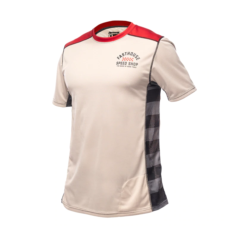 Jersey Fasthouse Manga Corta Classic Outland Cream S