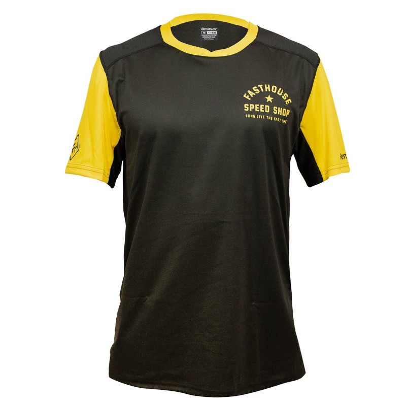 Jersey Fasthouse Manga Corta Alloy Star Dorado M