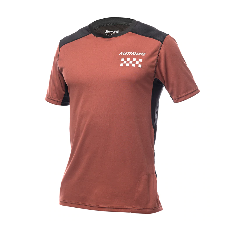 Jersey Fasthouse Manga Corta Alloy Rally Arcilla Negro S
