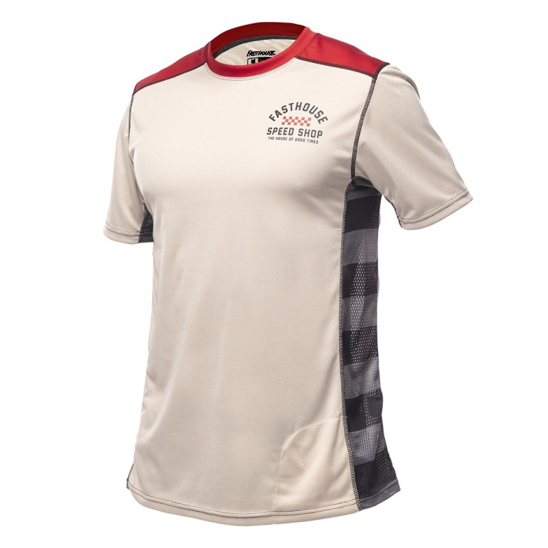 Jersey Fasthouse Manga Corta Classic Outland Cream L
