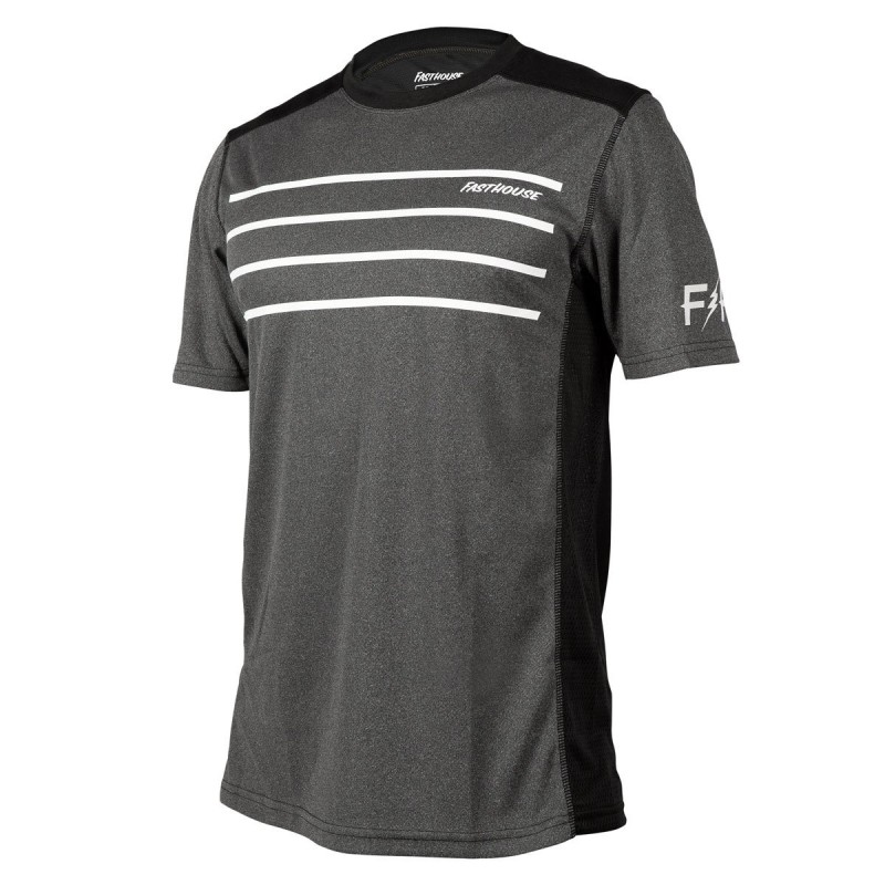 Jersey Fasthouse Manga Corta Cartel Gris M