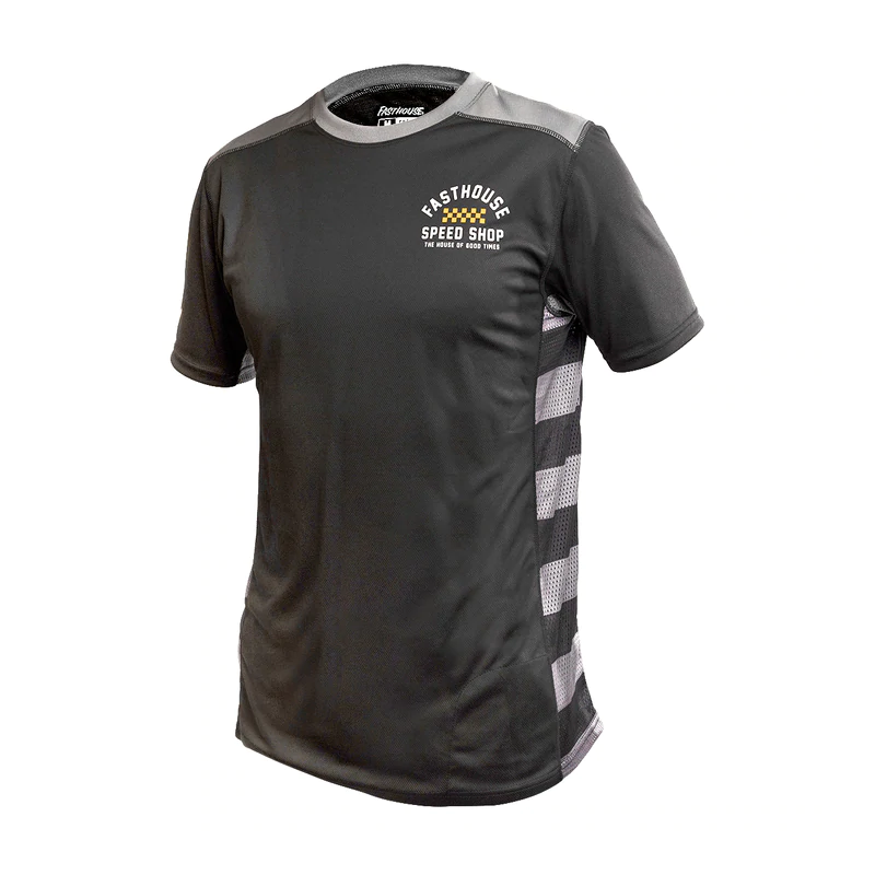 Jersey Fasthouse Manga Corta Classic Outland Negro M