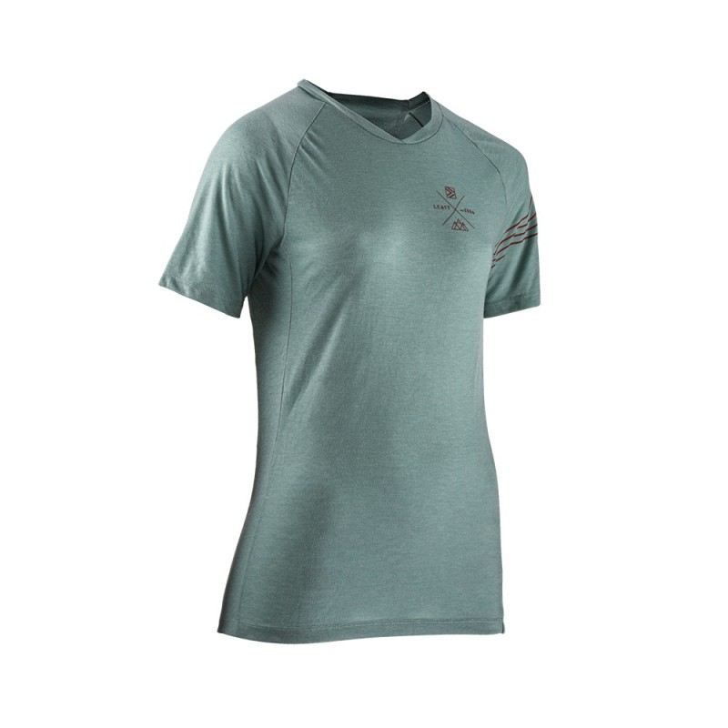 Jersey Leatt MTB Manga Corta Mujer AllMtn 2.0 V23 Pistacho L 8US 40EU