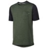Jersey IXS Manga Corta Infantil JR Flow X Oliva Negro KL
