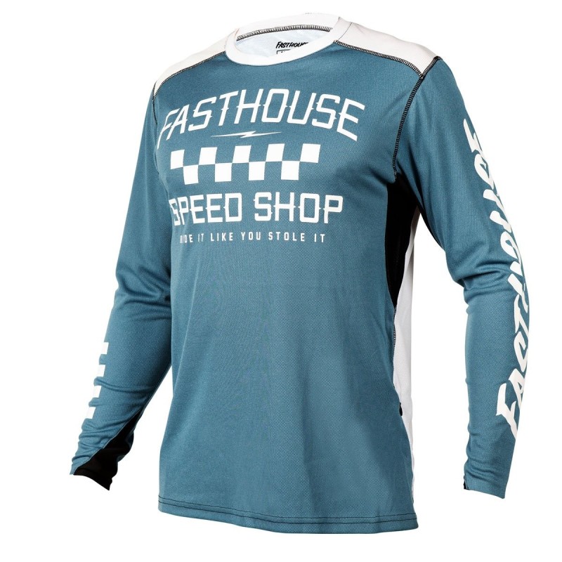 Jersey Fasthouse Manga Larga Alloy Roam Slate S
