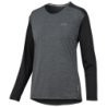 Jersey IXS Manga Larga Mujer Flow X Grafito Negro 42
