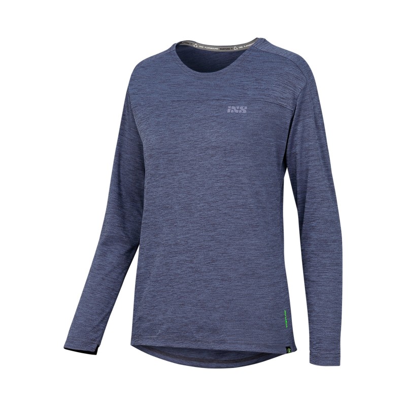 Jersey IXS Manga Larga Mujer Flow X Raisin 38