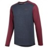 Jersey IXS Manga Larga Flow X Negro Raisin M