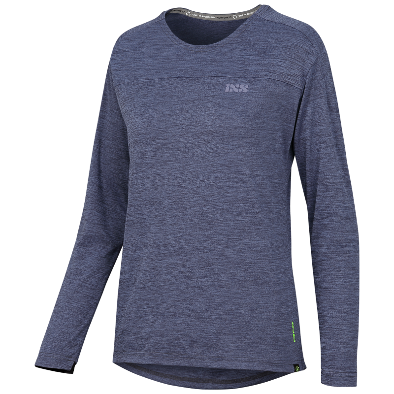 Jersey IXS Manga Larga Mujer Flow X Raisin 34