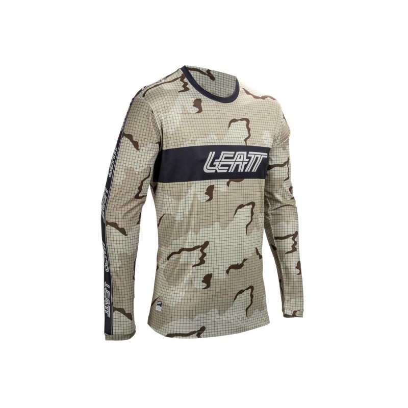 Jersey Leatt MTB Manga Larga Gravity 3.0 V25 Desierto L