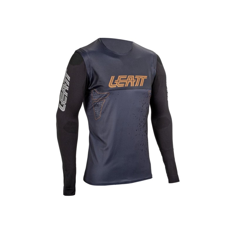 Jersey Leatt MTB Manga Larga Gravity 5.0 V25 Negro L