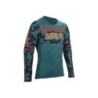 Jersey Leatt MTB Manga Larga Gravity 4.0 V25 Teal S