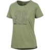 Polera IXS Mujer Flow Tech Contour olive 40