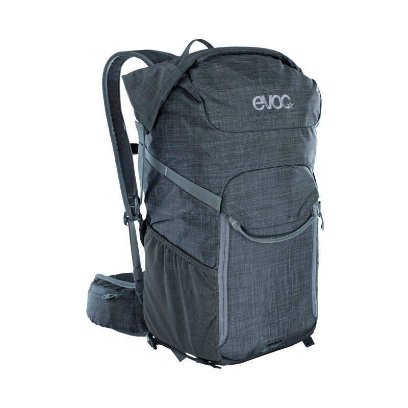 Mochila EVOC Photop 22L Heather Carbon Gris