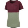 Polera IXS Mujer Flow Tech Mountain Raisin-Olive 36