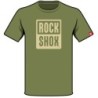 Polera Rockshox Mono Pill logo Verde (logo cafe) XL