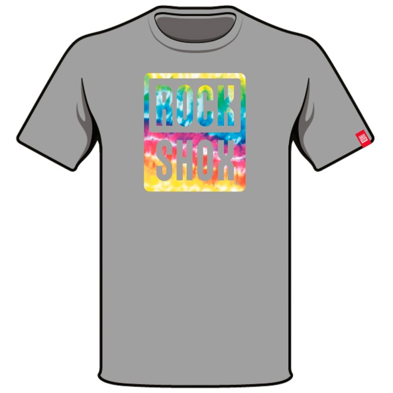 polera ROCK SHOX Mono Pill Cement S