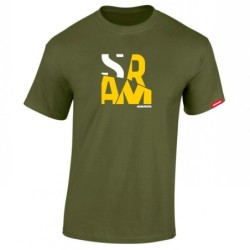 Polera SRAM Fragments Verde M