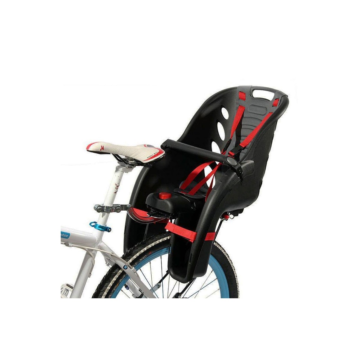 Silla Bicicleta Niños Ajustable Aro 26 A 29'' Hasta 40kg