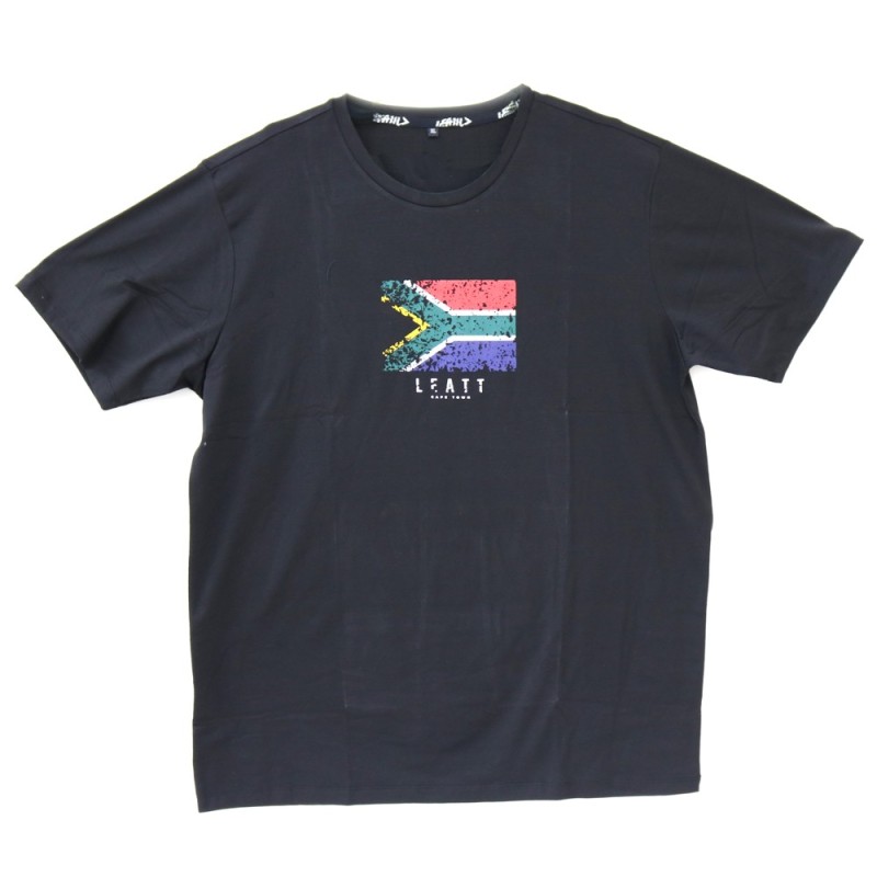 Polera Leatt M colour logo