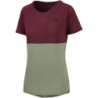 Polera iXS wmn Flow Tech Mountain raisin-olive 34