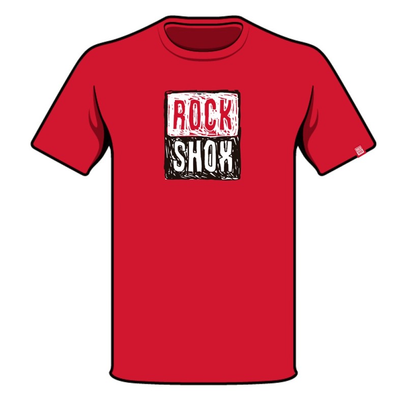 Polera Rockshox R2206 Rojo L