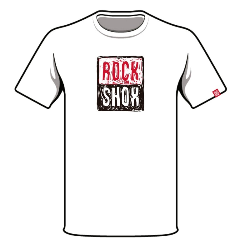 Polera Rockshox R2206 Blanco L