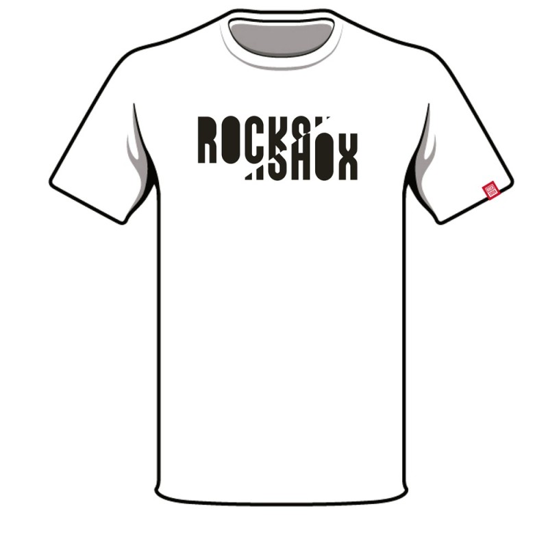 Polera Rockshox R2208 Blanco M