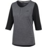 Polera IXS Mujer Carve X Henley Graphite 38