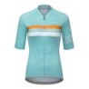 Tricota ciclismo Santic celeste mujer M